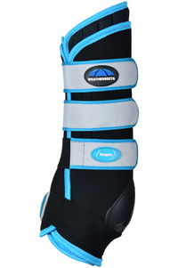 2025 Weatherbeeta Therapy-Tec Stable Boots Wraps 1001574 - Blue